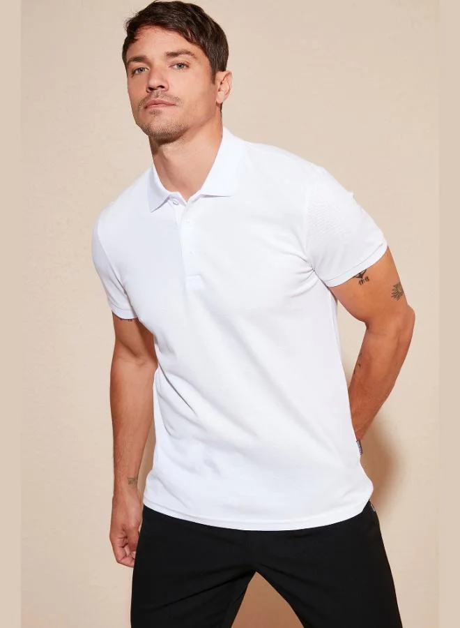 Buratti Buratti Cotton Regular Fit Button-Down Polo Collar 5-Pack T-Shirt Men's T-SHIRT 5902127S5